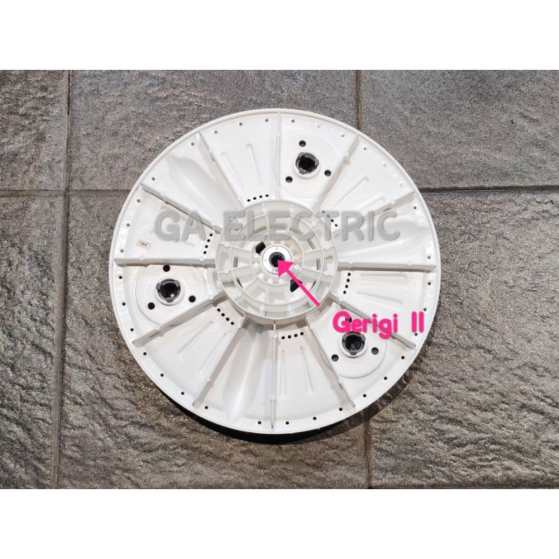 PULSTATOR 1586C GERIGI 11 DIA-32CM MESIN CUCI LG TOP LOADING