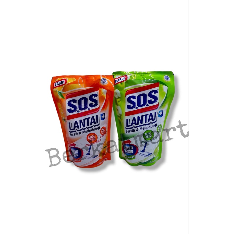 SOS Floor Cleaner (Pembersih lantai) REFILL 750 ML