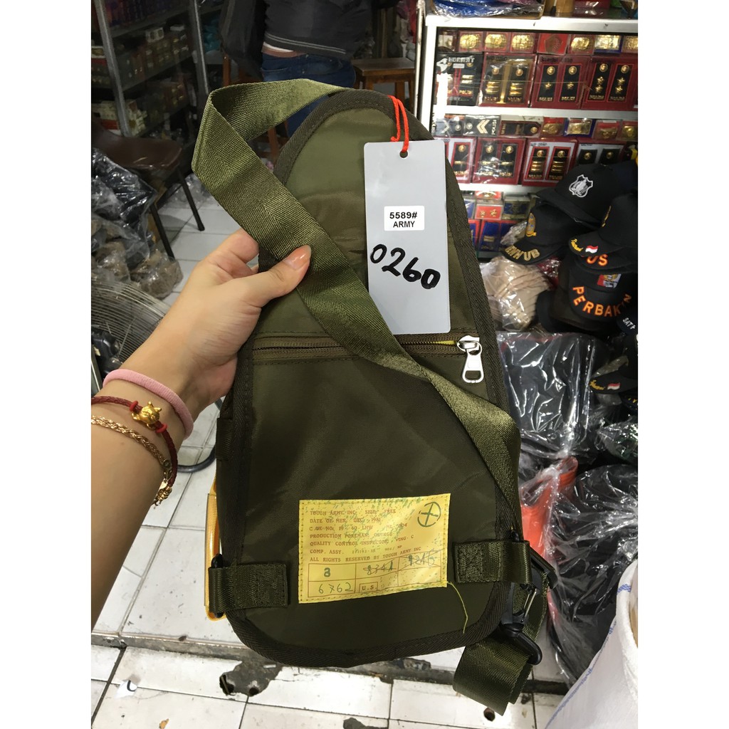 Tas Selempang 5589 Pria Tas Slempang Tas Tough Army Tas Army 5589