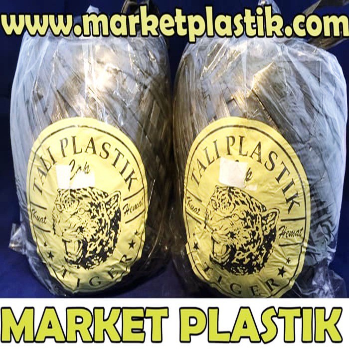 

Tali Rafia/Tali Plastik Hitam Tanggung/Tali Dwi Tiger HT 5ons