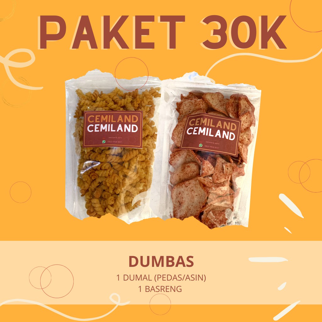 Paket Snack Ulang Tahun Makaroni Spiral / Gandum Spiral Basreng Baso Goreng Bakso Goreng Murah