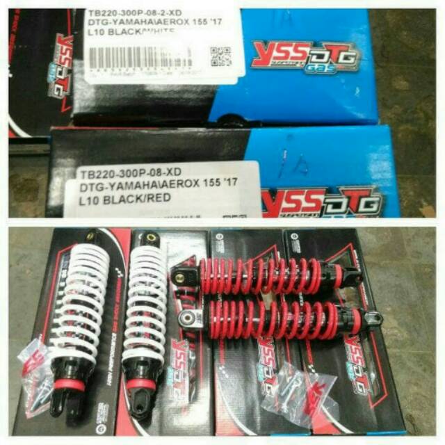 Shock yss DTG hybrid yamaha aerox/shock yss aerox DTG hybird original