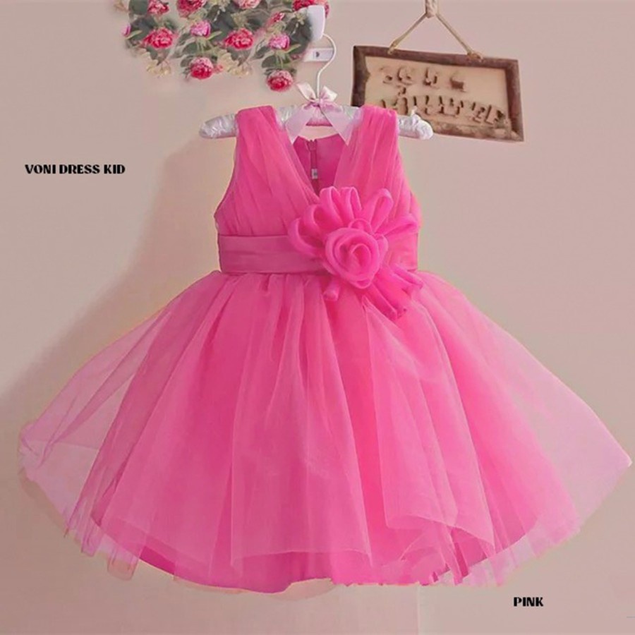 GAUN/DRESS PESTA ANAK 1-4TH TILE//DRESS ULANG TAHUN//GAUN ULTAH//DRES PESTA FASHION BABY KOREAN DRES