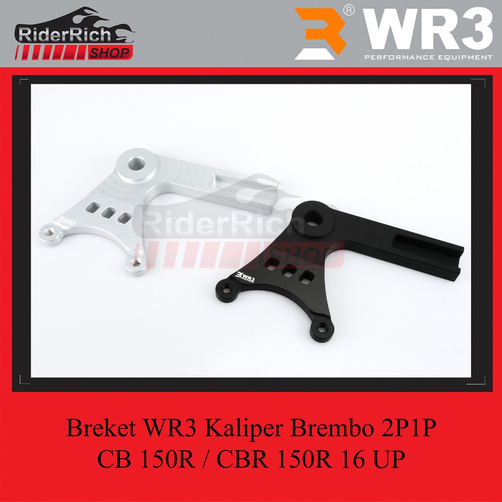 Breket Kaliper Brembo WR3 Belakang 2P1P Honda CBR 150 R / CB 150 R