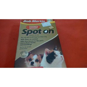 Bob martin flea n tik for dog n cat made ik uk