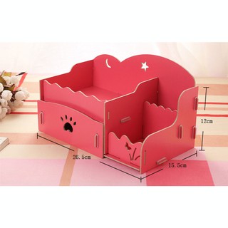 StarHome Rak Kosmetik Mini Portable Bahan Olahan Kayu RK StarHome Rak Kosmetik Mini Portable Bahan Olahan Kayu RK