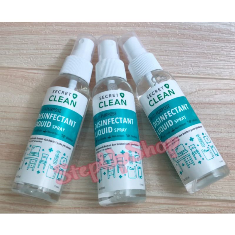 Secret Clean Disenfektan Liquid Food Grade 100 ml