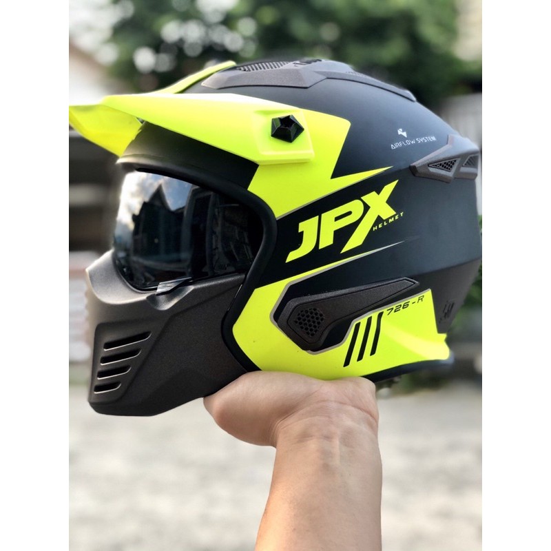 Helm JPX MX726R Dewasa Original Sni