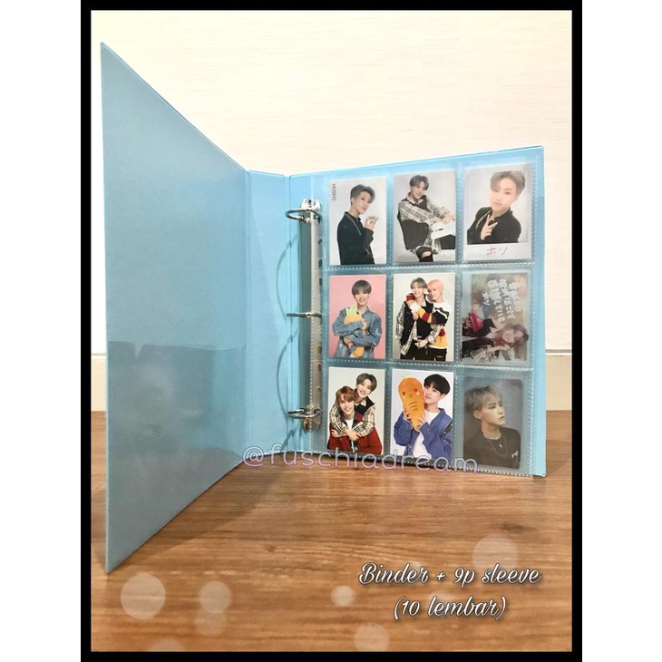 

SALE (BINDER + 9P SLEEVE) UKURAN A4 3 RING UNTUK PHOTOCARD/POLAROID KPOP SALE