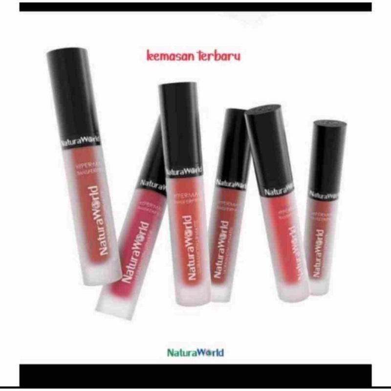 Lipstik Natura World / Naturaworld Lipcream Original / Lipstik Matte