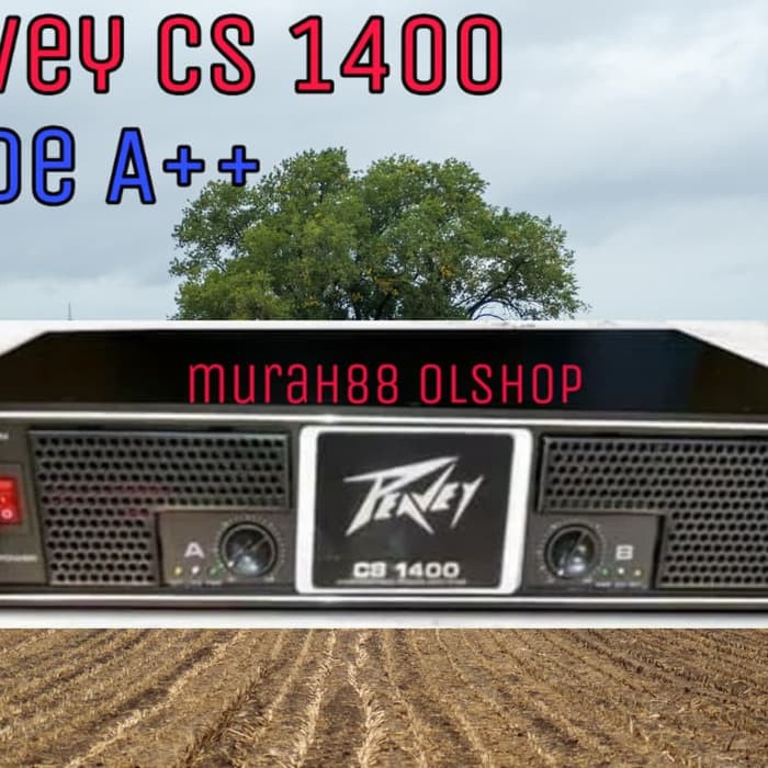 POWER AMPLIFIER AUDIO PROFESIONAL PEAVEY CS 1400