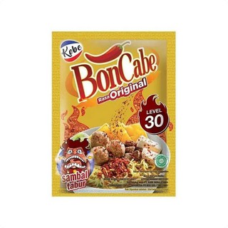 

Kobe Boncabe Level 30 Original Per 1 SACHET Sambal Tabur