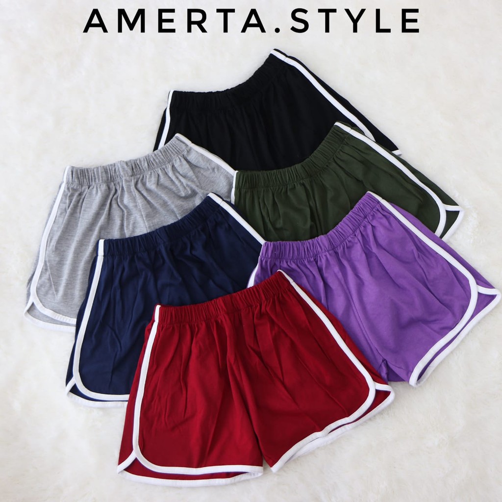 Celana Pendek Katun Wanita Korea - Hotpants
