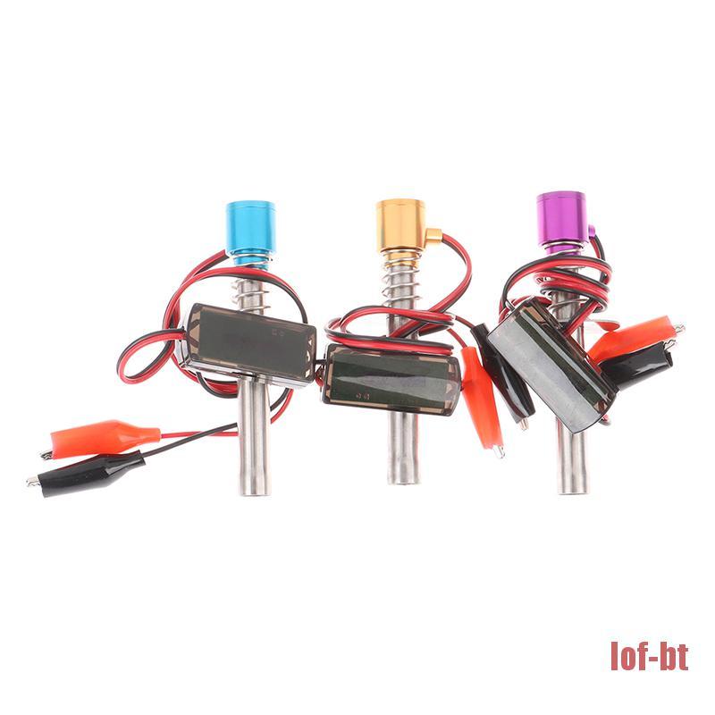 lof-bt Electric Candles Glow Plug Starter Igniter for 1:8 1:10 Truck RC Car