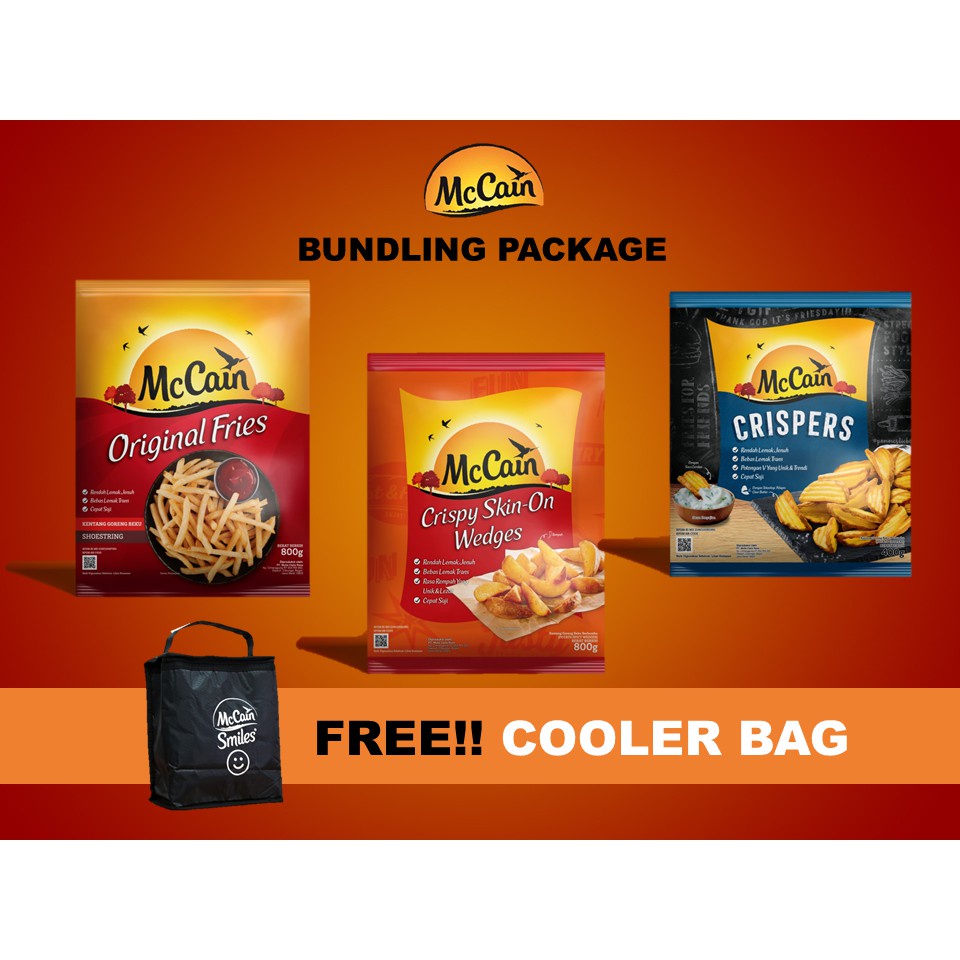 

[BUNDLE]Kentang McCain Party Pack 400Gr-800Gr Paket #1