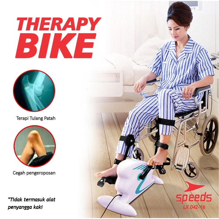 sepeda statis speeds alat gym   terapi penderita stroke fisioterapi kaki tangan original 042 16
