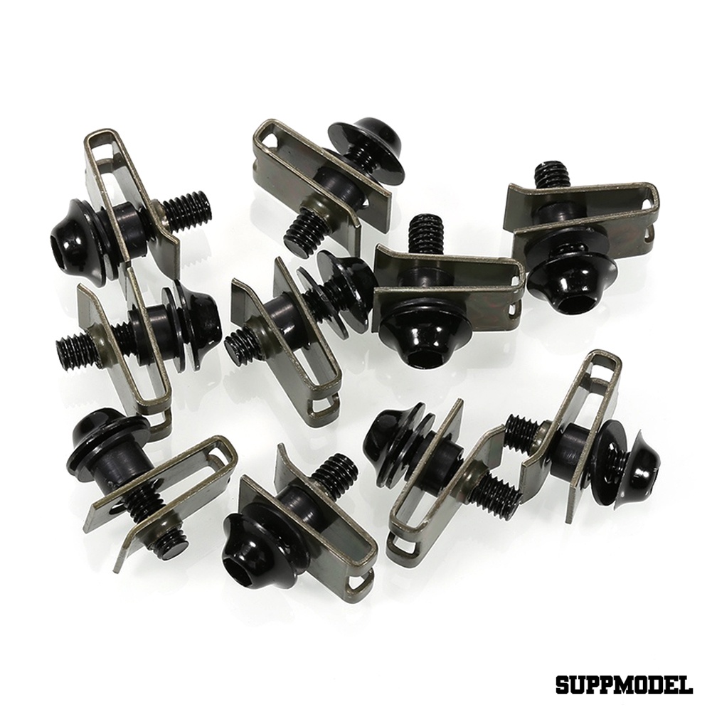 Spm 10pcs Klip Baut M5 Bahan Aluminum Alloy Untuk Motor