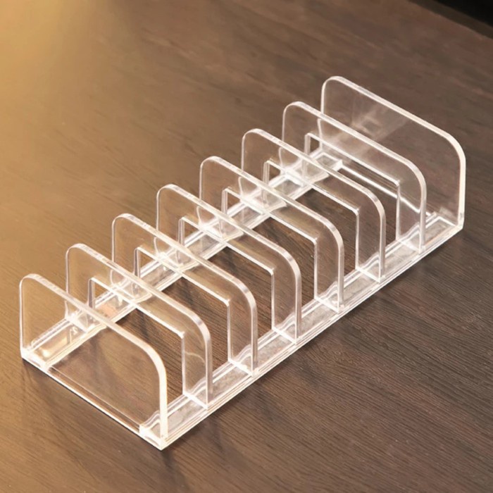 Aesthetic Organizer Makeup Acrylic - Rak Kosmetik Make Up Akrilik