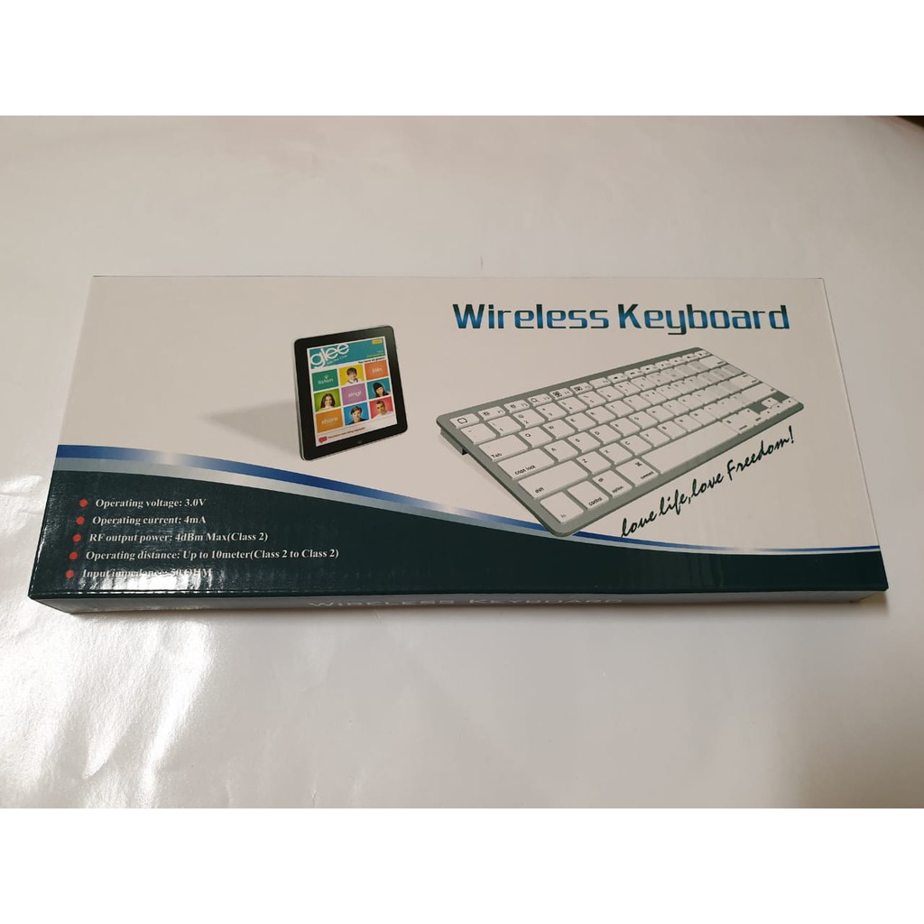 Keyboard Bluetooth X5 Slim Bluetooth 3.0 Untuk iOS Android Windows