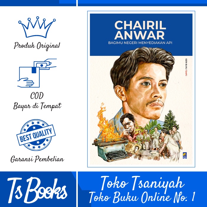 Buku Biografi Tokoh Seri Tempo Chairil Anwar 2022 Redaksi Tempo Sastra Sastrawan Ilmu Sosial Motivas