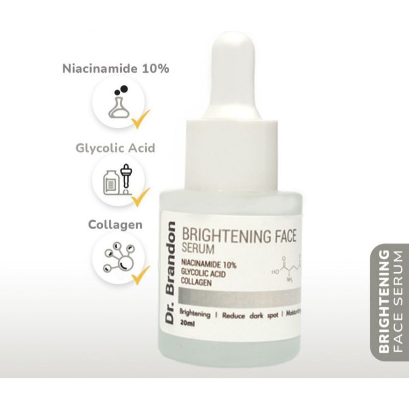 Serum Dr.Brandon Brightening Face Serum Niacinamide 10%