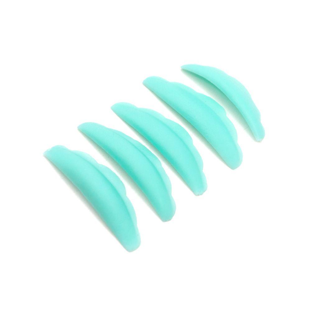 Preva 5pasang Patch Eyelash Patch Hijau Mint Sunflower Edge Silicone Perming Pad