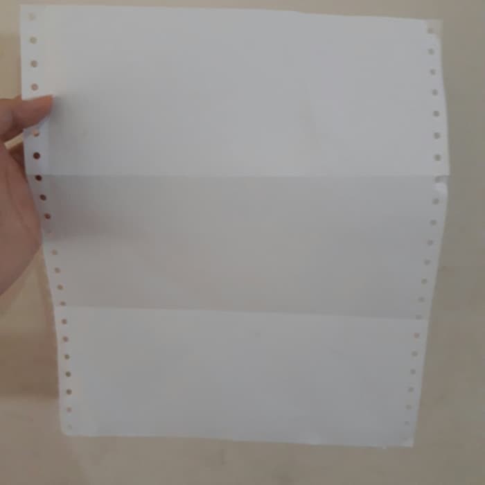 

Kertas Continuous Form 9 1/2 x 11: 3 (1 ply)