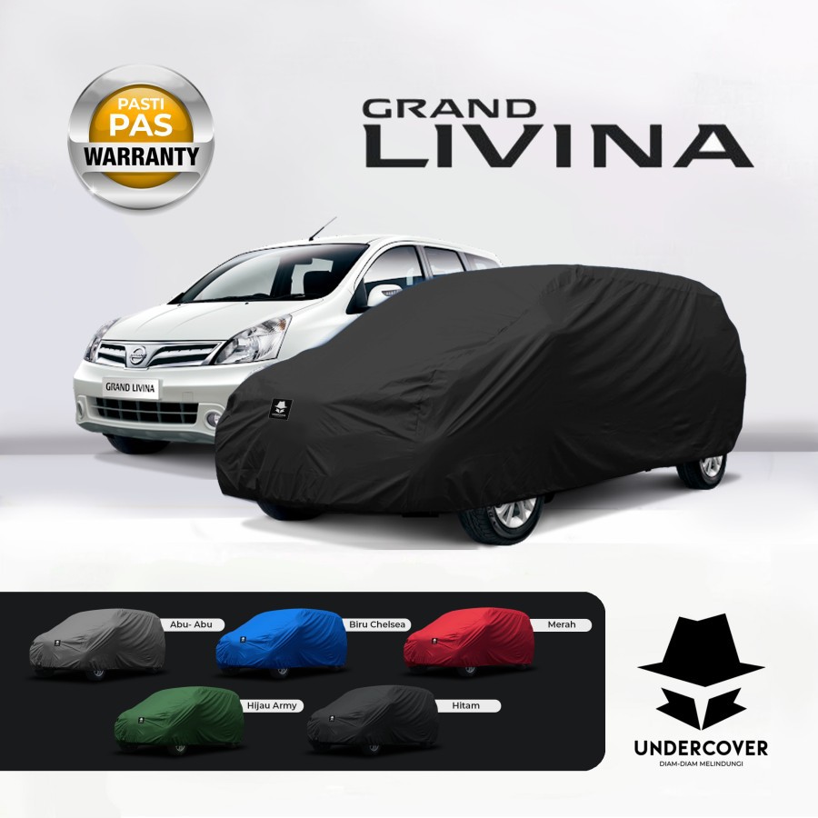UnderCover Body Cover Mobil / Sarung / Selimut Mobil Grand Livina Exclusive