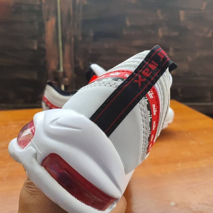 air max 97 sketch logo white black red