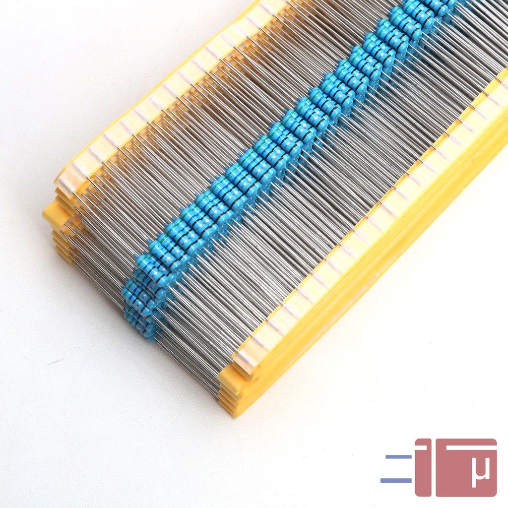 x10 Resistor 5R6 5.6 Ohm 1/2W Metal Film 1% Taiwan Kaki Tembaga