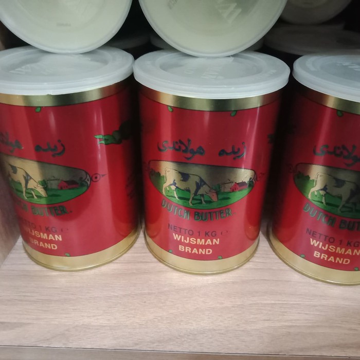 

Butter WISMAN WIJSMAN WYSMAN Kaleng 1Kg Mentega Margarin Wisjman