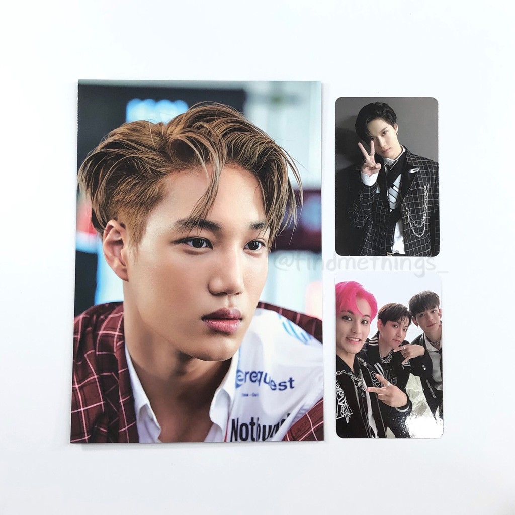 SuperM - Super One album US ver. photocard / postcard [SHARING READY INA] NCT EXO KAI SHINEE TAEMIN