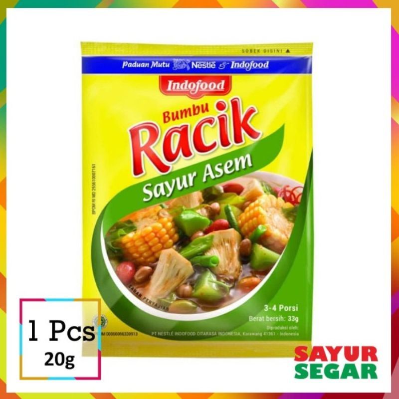 

bumbu racik sayur asem