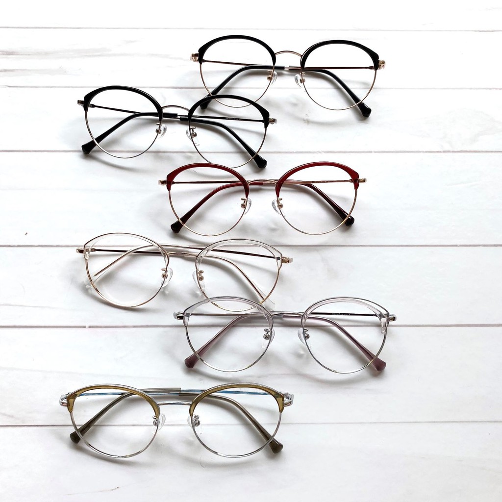 CARMEN - Kacamata Korea Frame Plastik Besi