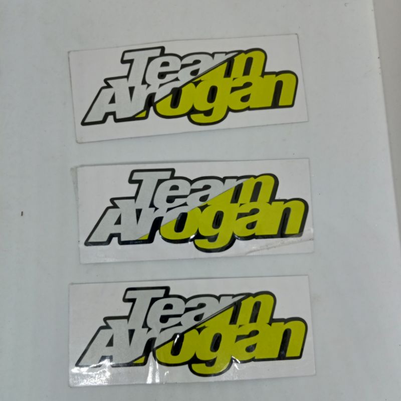 STIKER TEAM AROGAN