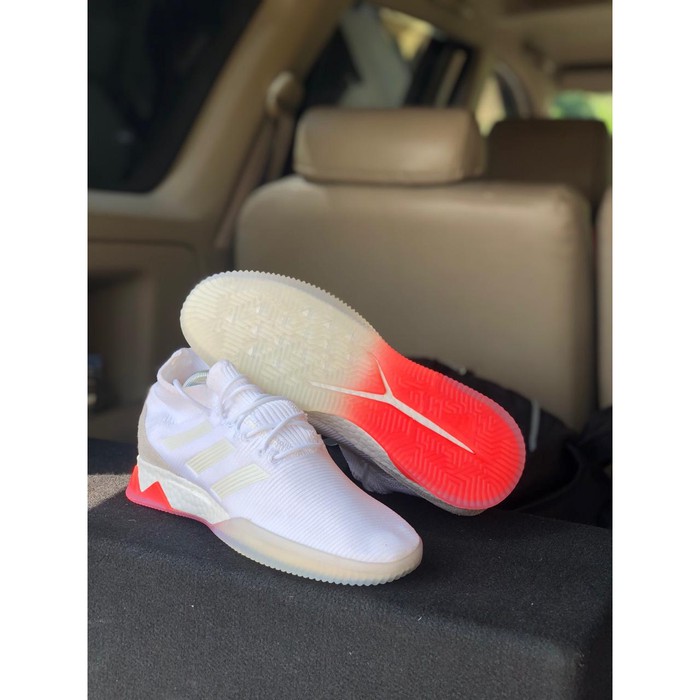 sneaker Adidas Predator tango 18.1 Trainers - White Real Coral