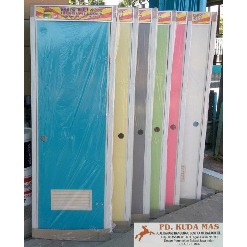  Pintu  Kamar  Mandi Polos  TOTAL Pintu  Polos  PVC Shopee 