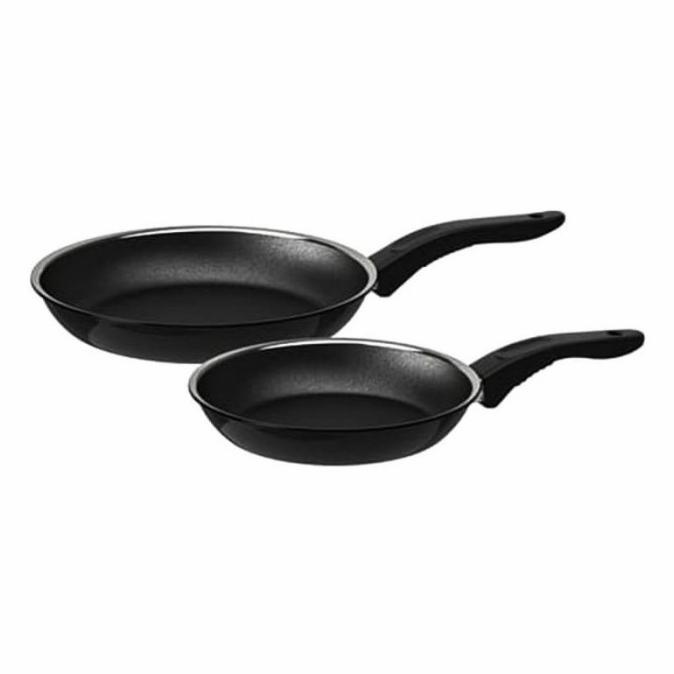 Hanya Disini] Teflon Frypan Set 2In1Tri J 18Cm Dan 25Cm