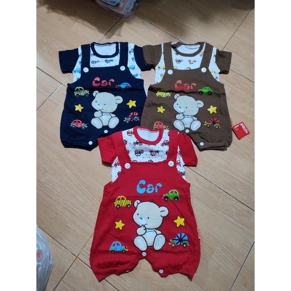 Baju jumper bayi model bengkel 3 - 9 bulan