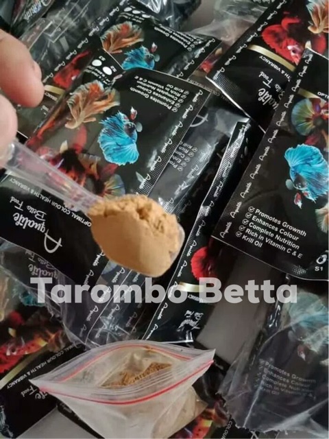 Pelet Premium Burayak Dan Anakan Ikan Cupang - Pellet AQUALIFE AQUA LIFE BETTA Fish S1 S 1