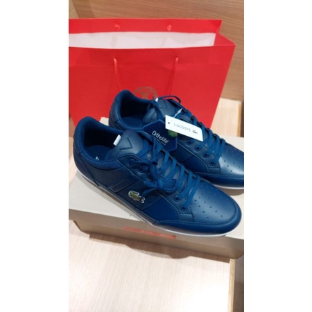 SALE SEPATU LACOSTE ALL NAVY LEATHER 40 - 44 NEW ORIGINAL