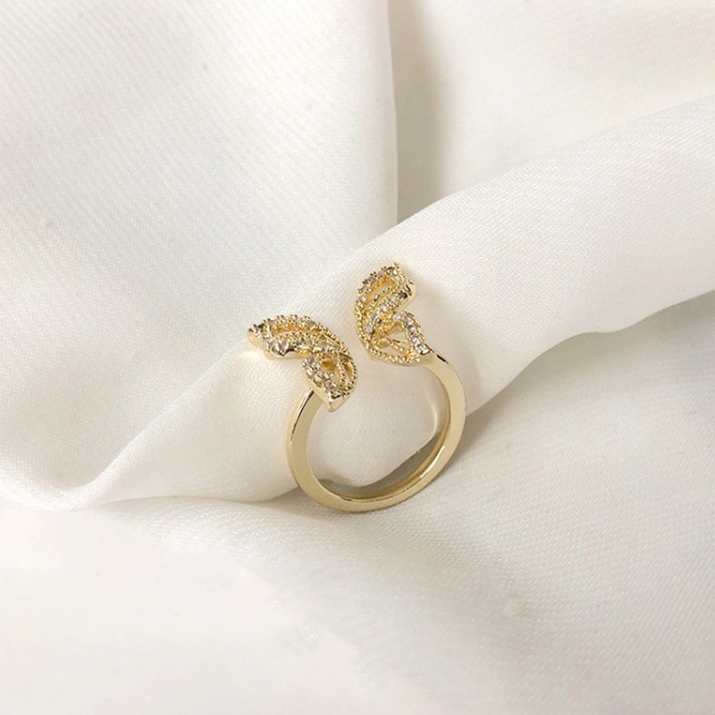 Cincin Jari Telunjuk Model Terbuka Gaya Korea Untuk Wanita