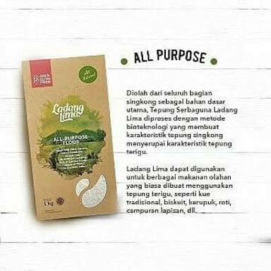 

PROMO [COD] Ladang Lima tepung serbaguna gluten free / All purpose Flavour