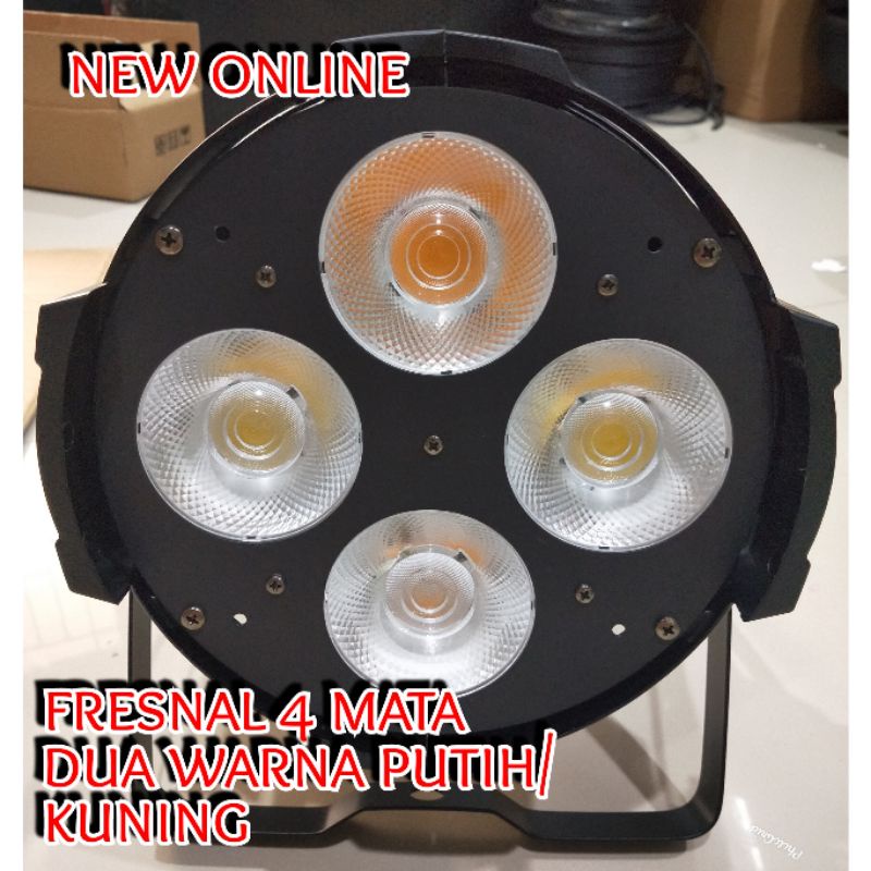 FRESNAL 4 LED AMATE DUA WARNA WHITE DAN WARM 200WATT