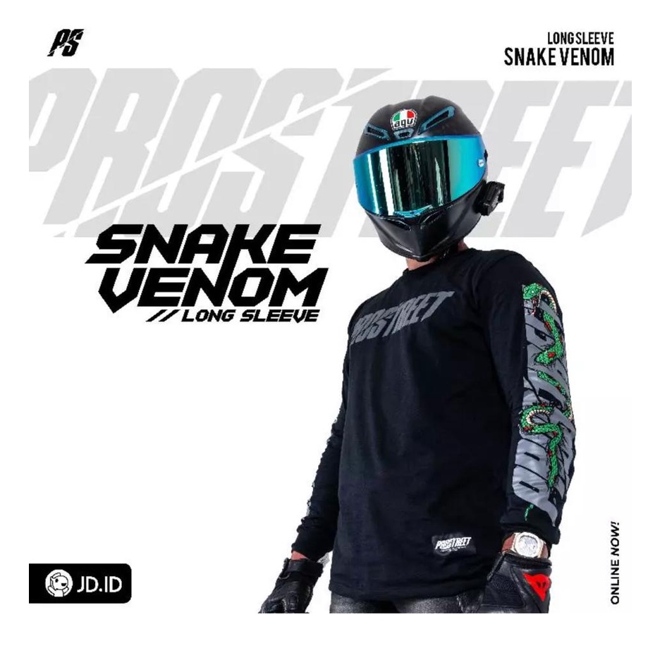 LONGSLEEVE | PROSTREET | SNAKE VENOM | BLACK | ORIGINAL