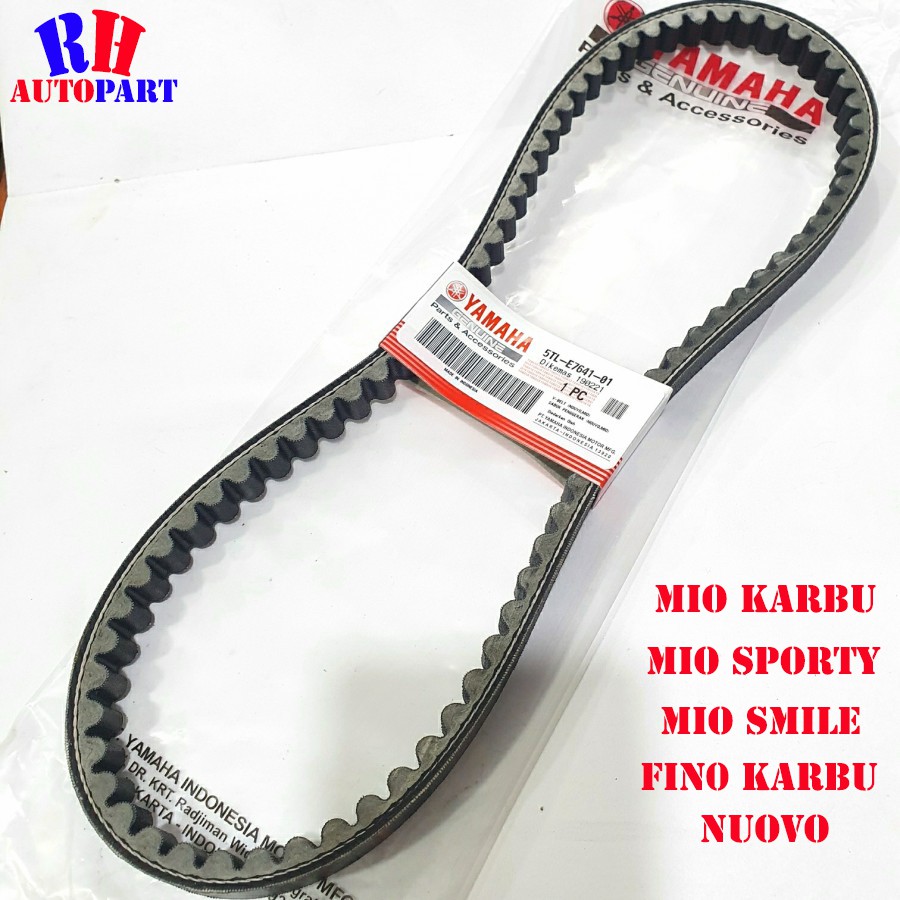 Vanbelt Mio Sporty Vanbelt Mio Soul Vanbelt Mio Smile Vanbelt Fino Karbu V belt Mio Sporty 5TL