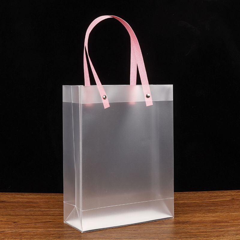 Goodie Bag Transparan Doff Hampers Tote Gift Bag Premium