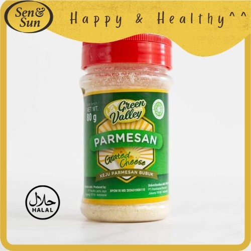 

Sen&Sun Green Valley Keju Parmesan Bubuk 80 gr