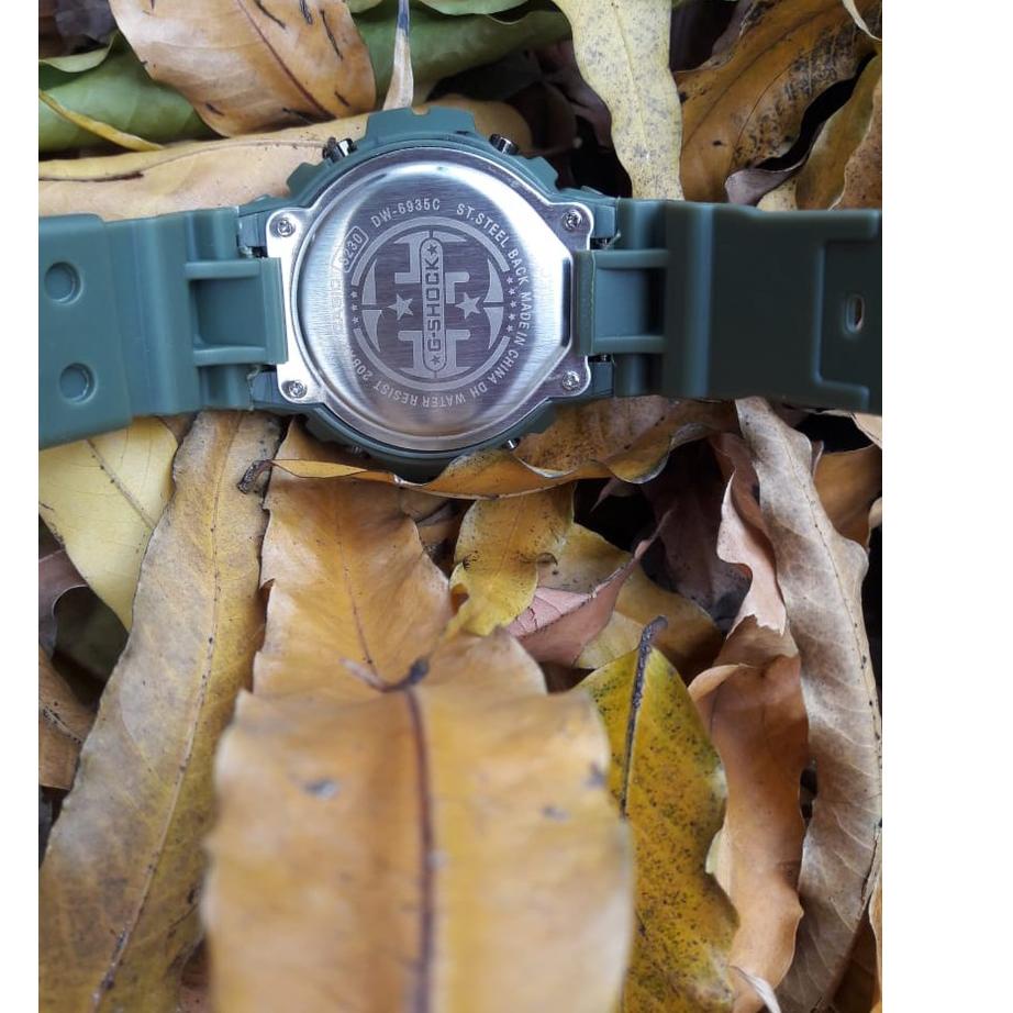 Koleksi Terbaru.. NEW ARMY  DW 6900 GSHOCK CASIO JAM TANGAN PRIA LORENG ARMY KEREN