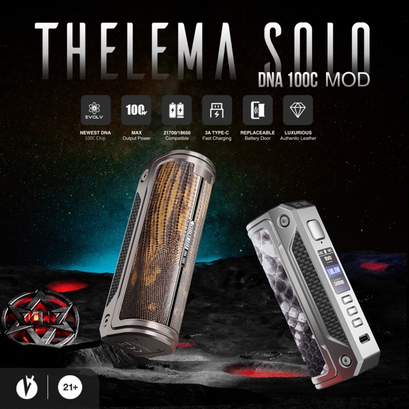 lostvape thelema solo dna 100c box mod